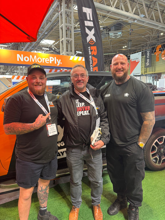 Meeting The Bald Builders at the Installer Show 2025 – Proper Gents!