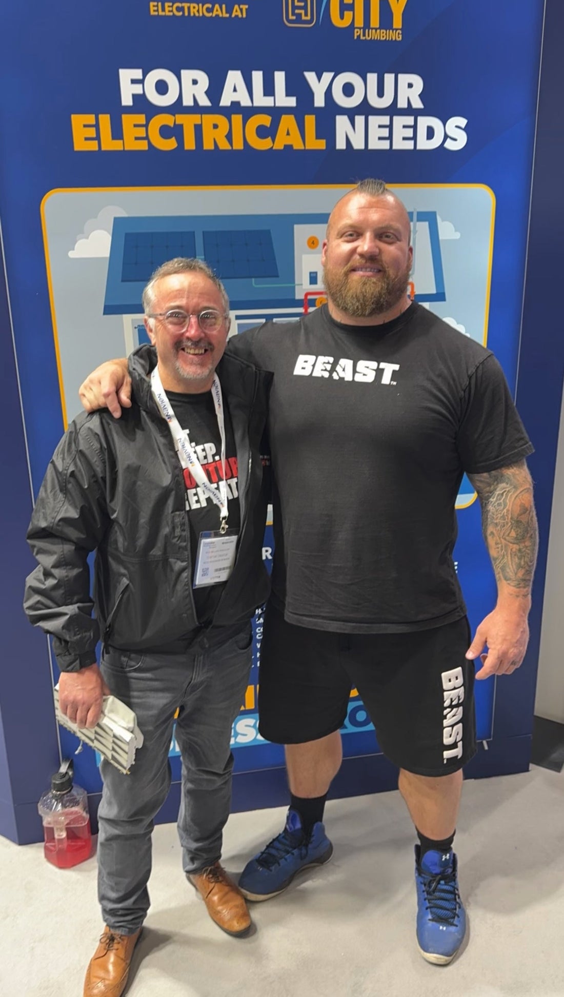 Meeting Eddie "The Beast" Hall at the Installer Show 2025 – A Day to Remember!